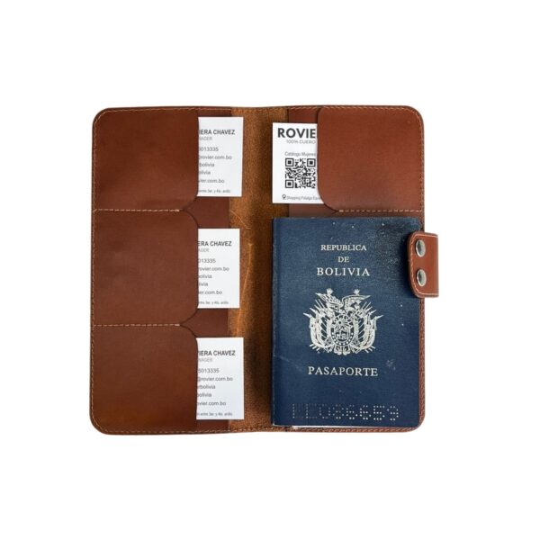 PORTA PASAPORTE DE CUERO, funda de pasaporte de cuero,