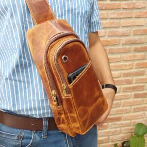 pechera de cuero para hombre, bolso cruzado de cuero, bolso pecho cuero hombre, riñonera cruzada cuero, pechera cuero grabado láser, accesorio urbano cuero, bolso de pecho masculino, pechera regulable cuero hombre, bolso cuero personalizado, regalo cuero hombre