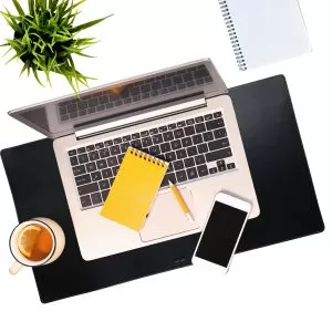 Deskpads de Escritorio Negro
