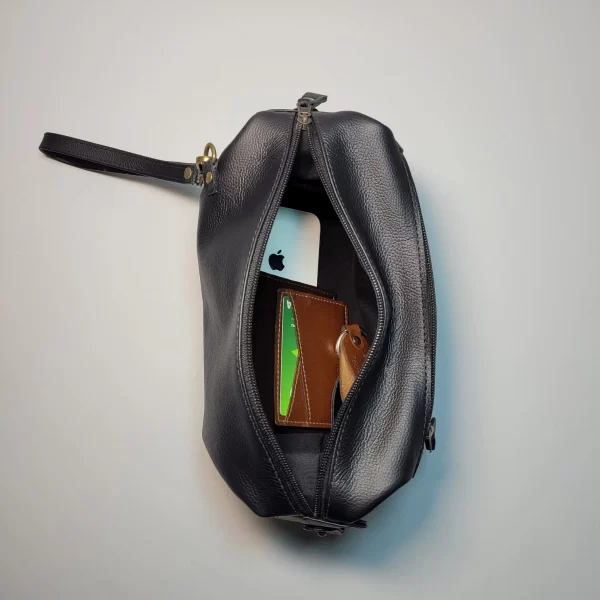 neceser de cuero para hombre, neceser de cuero, neceser para hombre, estuche de cuero para hombre, neceser de viaje para hombre, neceser de viaje, neceser de cuero genuino, neceser de cuero en santa cruz