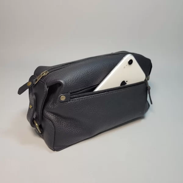 neceser de cuero para hombre, neceser de cuero, neceser para hombre, estuche de cuero para hombre, neceser de viaje para hombre, neceser de viaje, neceser de cuero genuino, neceser de cuero en santa cruz