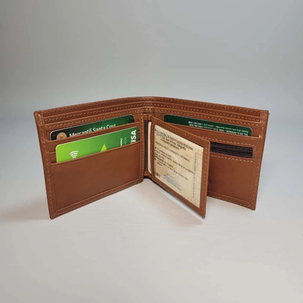 BILLETERA DE CUERO PARA HOMBRE, BILLETERA DE HOMBRE, BILLETERA DE CUERO, BILLETERA PARA HOMBRE, BILLETERAS DE CUERO EN BOLIVIA, HECHO A MANO, MARROQUINERÍA
