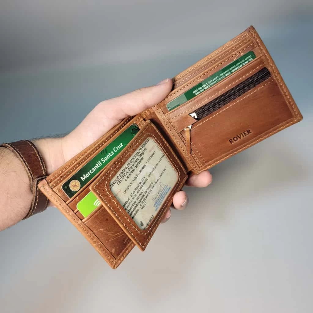 BILLETERA DE CUERO PARA HOMBRE, BILLETERA DE HOMBRE, BILLETERA DE CUERO, BILLETERA PARA HOMBRE, BILLETERAS DE CUERO EN BOLIVIA, HECHO A MANO, MARROQUINERÍA